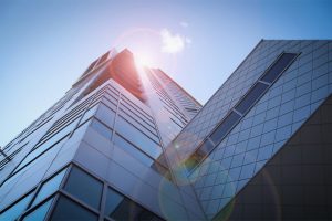 Sunny Commercial Building